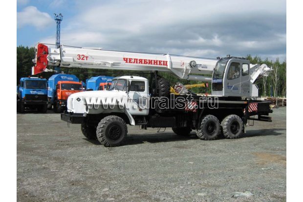 Автокран КС 55733-26-13 "Челябинец" Урал 4320