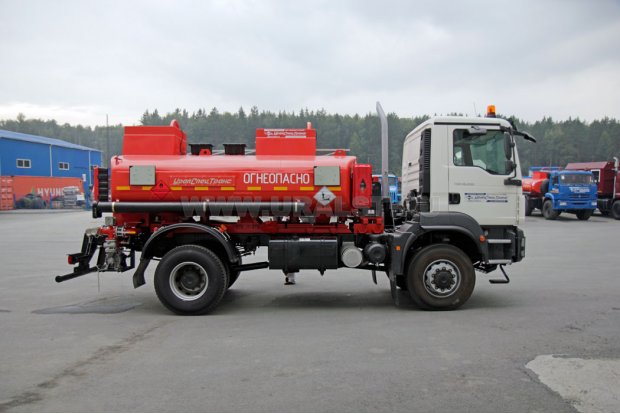 Топливозаправщик MAN TGM 18.250 АТЗ-8-2Б УСТ-5453