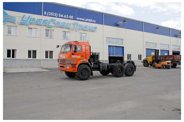 Седельный тягач Камаз 53504 ЛВЖ, ГФ, сп. место, доработка под ДОПОГ