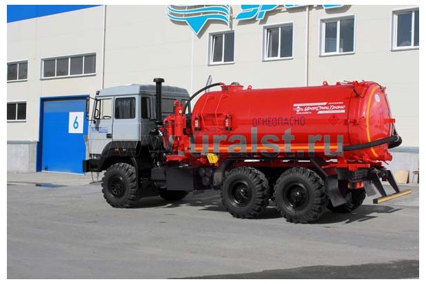 Автоцистерна нефтепромысловая АКН-11 на Урал 44202-3511-80