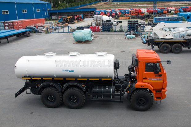 Автоцистерна АЦПТ-9,5-3   Камаз 43118-46