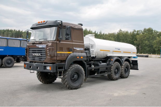 АЦПТ-9,5 с насосом, обогрев насоса ТЭН, УСТ 5453 Урал 5557-80Е5, сп.м.