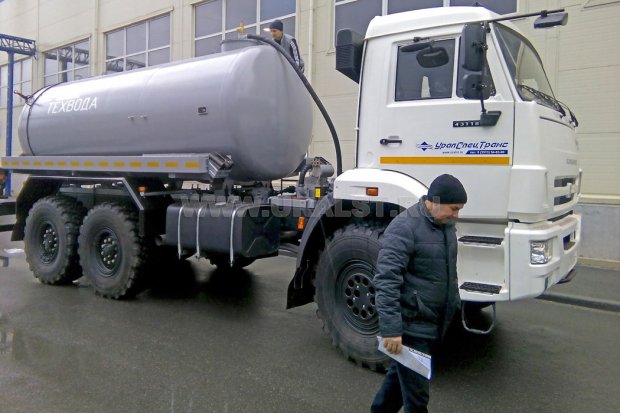 Автоцистерна вакуумная МВ-11 КО УСТ-5453 Камаз 43118-46