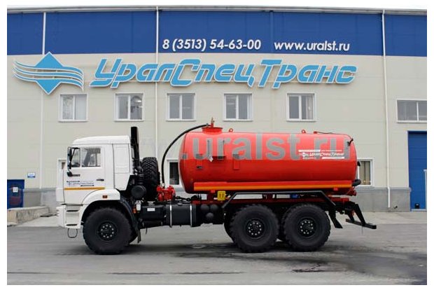 Автоцистерна вакуумная МВ-10 КО УСТ-5453