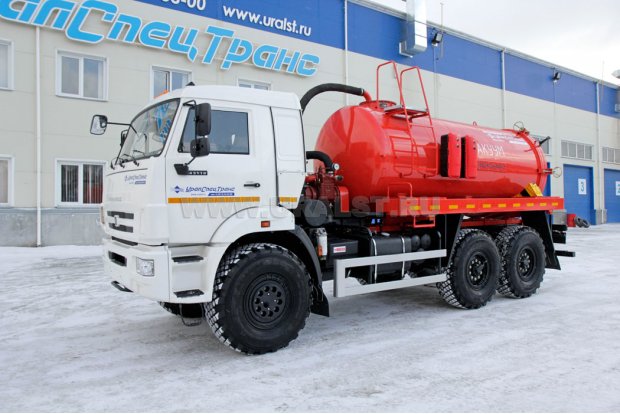 Вакуумная машина МВ-10-ОД PNR УСТ 5453 Камаз 43118-50 сп. м.