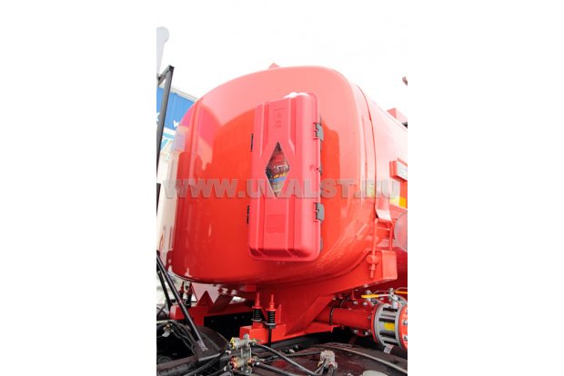 Автоцистерна для нефти АЦН-11 УСТ 5453 Камаз 43118-50, паровые трубы доработка под ДОПОГ