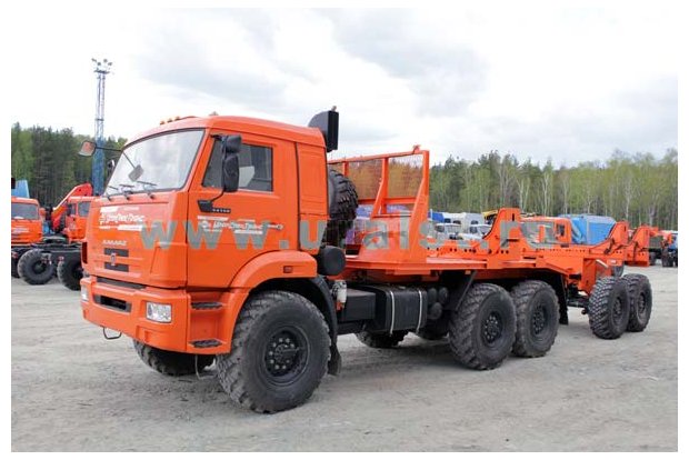 Трубоплетевозный автопоезд