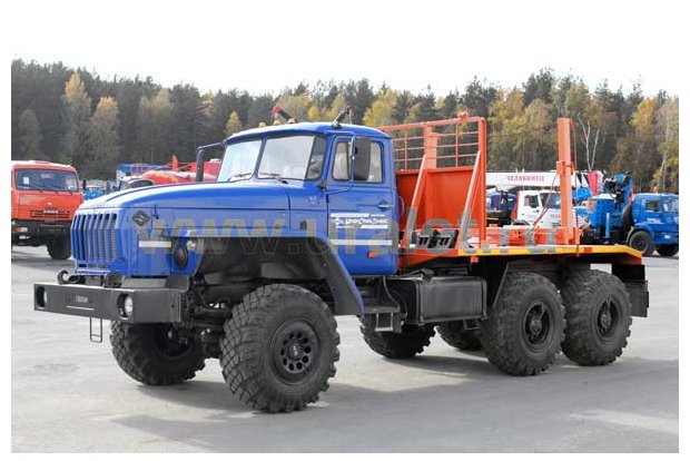 Лесовоз УСТ 5453 Урал М 5557-60