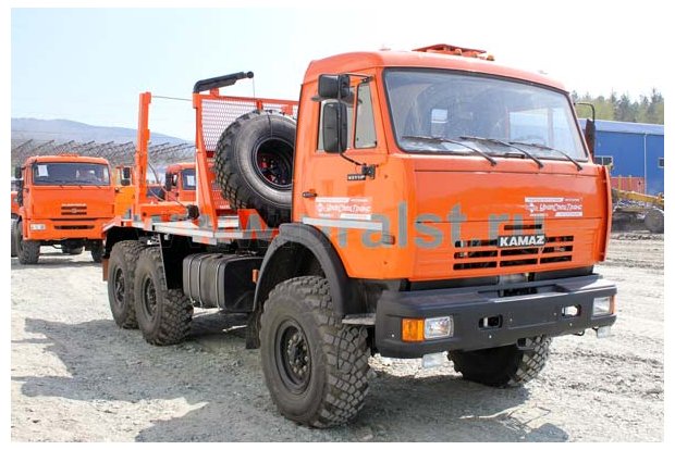 Лесовоз УСТ 5453 Камаз 43118