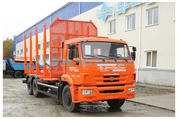 Сортиментовоз УСТ 5453 Камаз 65115-50