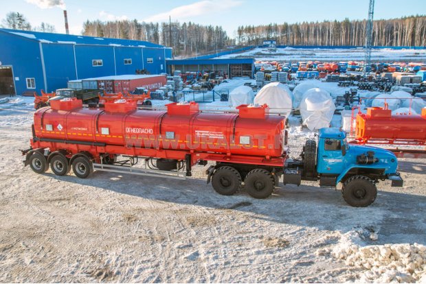 Полуприцеп-цистерна для ГСМ ППЦ 40-31-4