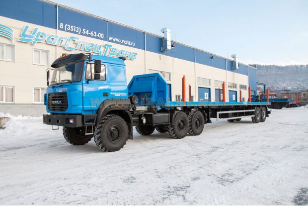 Полуприцеп-платформа специальный 27-21-14К УСТ