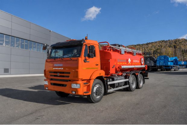 Автотопливозаправщик (насос, счетчик, пистолет) АТЗ-12-2Б Камаз 65115-48 ДОПОГ