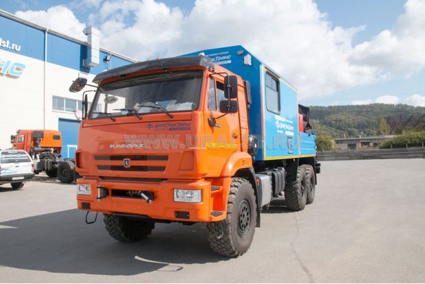 АРОК с КМУ ИМ-55 УСТ Камаз 43118-50