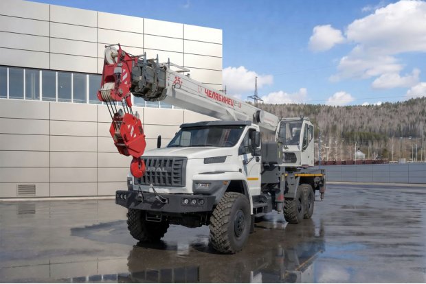 Автокран КС 55732-25-28 "Челябинец" Урал NEXT 4320-72Е5