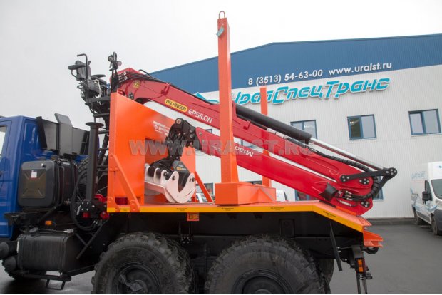 ЛЕСОВОЗ С ГМ EPSILON М130L97 УСТ 5453 УРАЛ 5557 NEXT