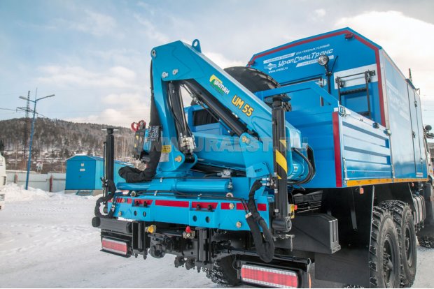 ПАРМ с КМУ ИМ-55 УСТ 5453 Камаз 43118-50