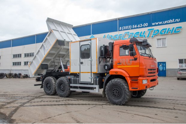САМОСВАЛ АС 10-8 ГПА УСТ 54535В КАМАЗ 43118-50