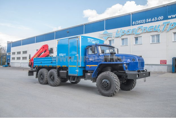 ГПА с КМУ ИМ-150N УСТ 5453 Урал 4320-1951-60