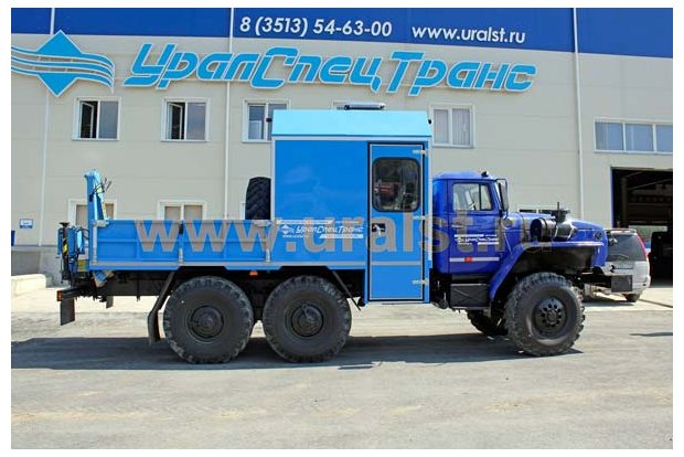 ГПА 6+2 откр. с КМУ ИМ-20 УСТ 5453 Урал 4320Е5