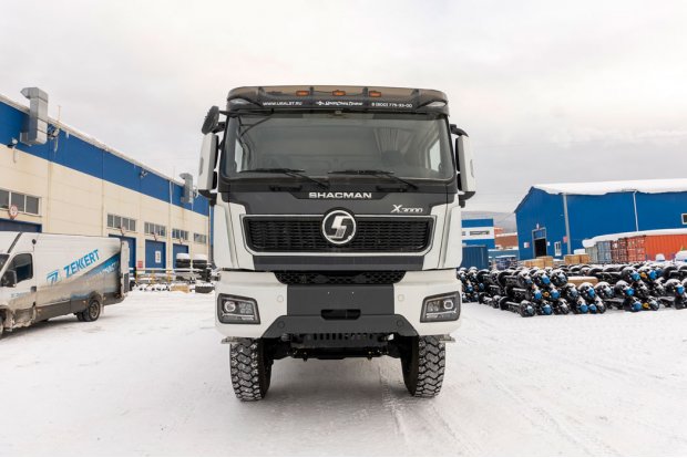 Бортовой автомобиль УСТ 5453 SHACMAN (ШАКМАН) SX32586V385 (6х6), база 4575мм