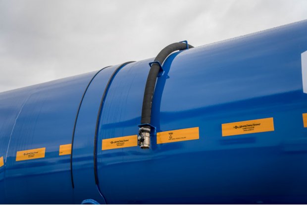 Слив из экологического короба