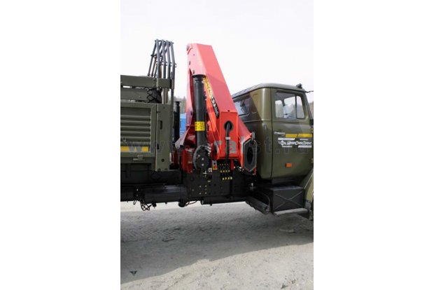 Бортовой с КМУ PK-18500А УСТ 5453 Урал 4320-1951-60