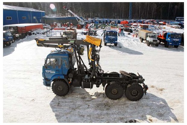 Автомобиль-трансформер с ГМ ОМТЛ-97 УСТ 54531 Камаз 53504-46