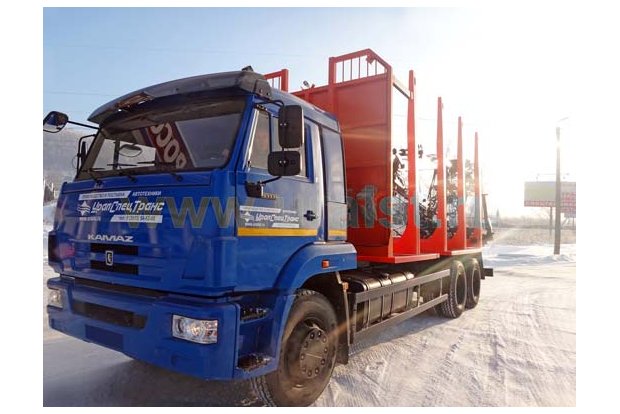 Сортиментовоз Камаз с ГМ