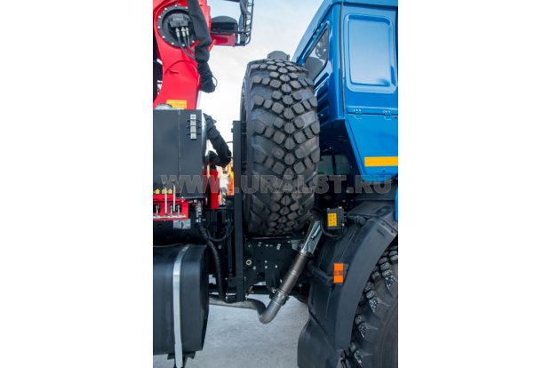 Бортовой с КМУ ИТ-150 (тросовый) УСТ 5453 Камаз 43118 сп.м