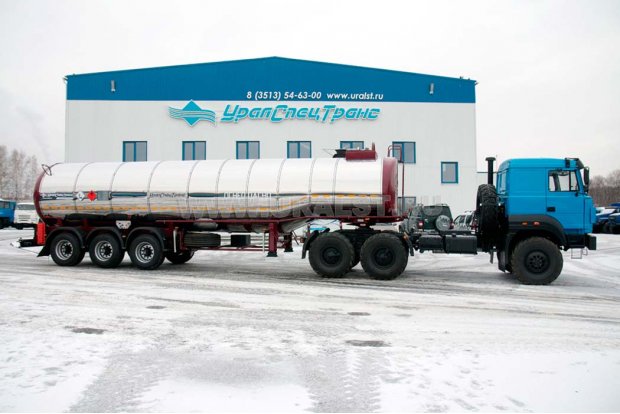 Полуприцеп цистерна для нефти УСТ-94651