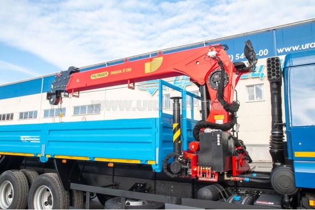 Бортовой с КМУ ИТ-150 УСТ 5453 Камаз 65117
