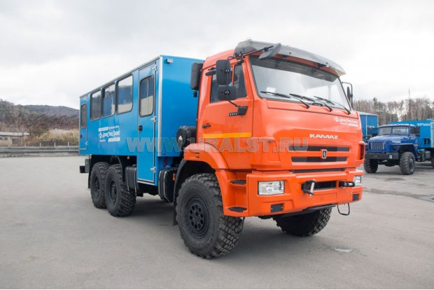 Автобус вахтовый 22 комфорт УСТ 54535 Камаз 43118-50