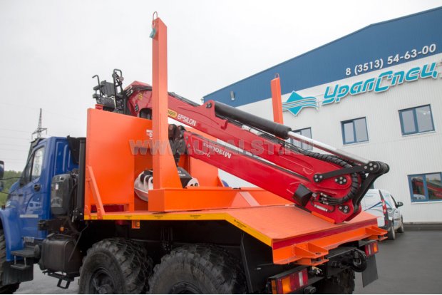 ЛЕСОВОЗ С ГМ EPSILON М130L97 УСТ 5453 УРАЛ 5557 NEXT