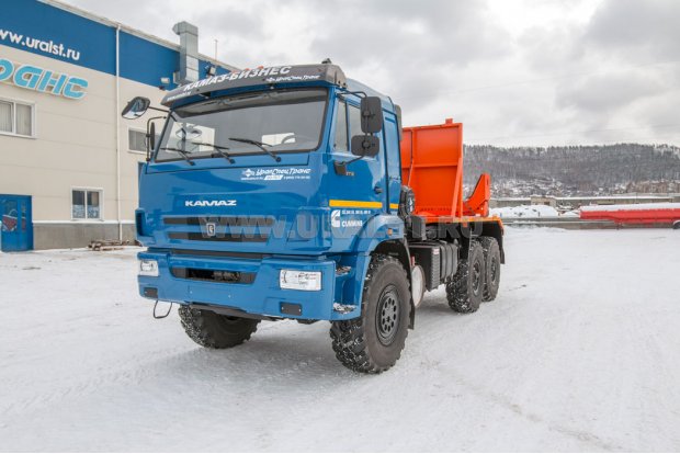 Трубоплетевозный тягач ТПВ УСТ 5453TB Камаз 43118 (Cummins) сп.м.