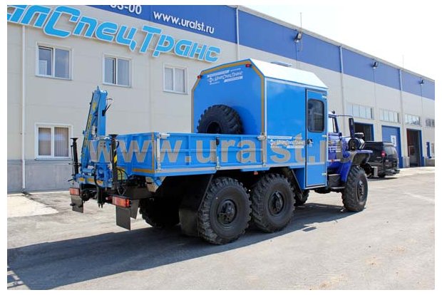 ГПА 6+2 откр. с КМУ ИМ-20 УСТ 5453 Урал 4320Е5