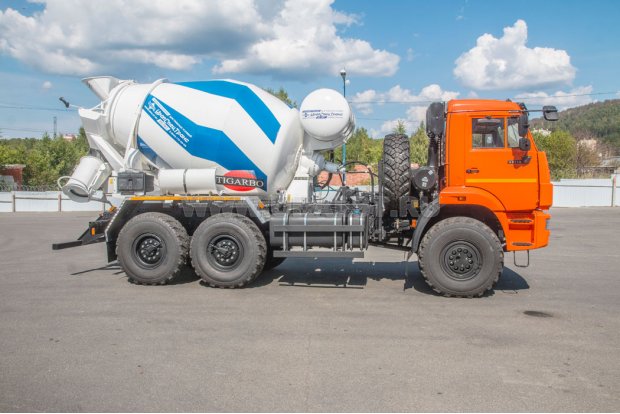 Автобетоносмеситель АБС 5ГП УСТ 54533N Камаз 43118-50