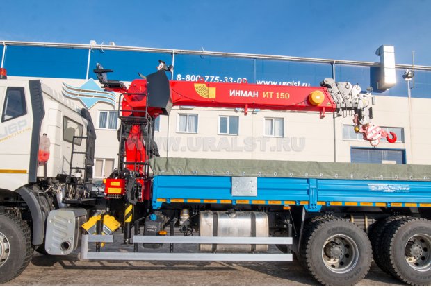 Кран манипулятор КМУ ИТ-150 (тросовый) 