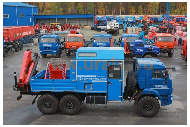 МРМ с PK-15500A УСТ 5453 Камаз 43118