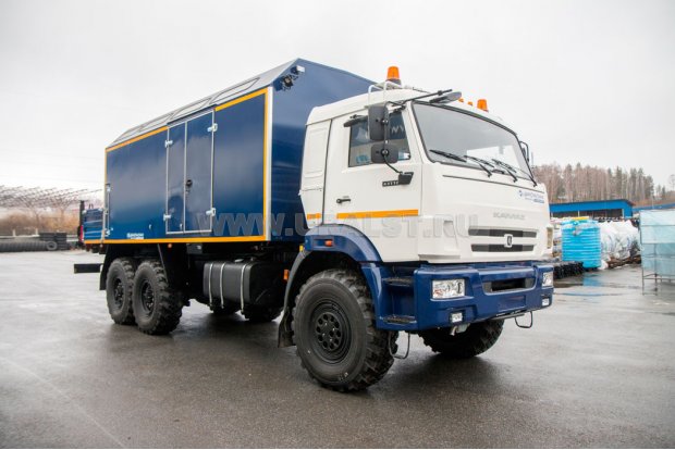 Маслостанция УСТ 5453 Камаз 43118 с КМУ РК-8500