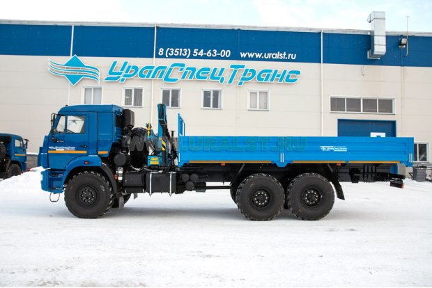 Автомобиль бортовой Камаз 43118-46 с КМУ ИМ-77