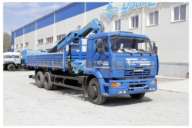 Бортовой с КМУ ИМ-180 УСТ 5453 Камаз 65117-50