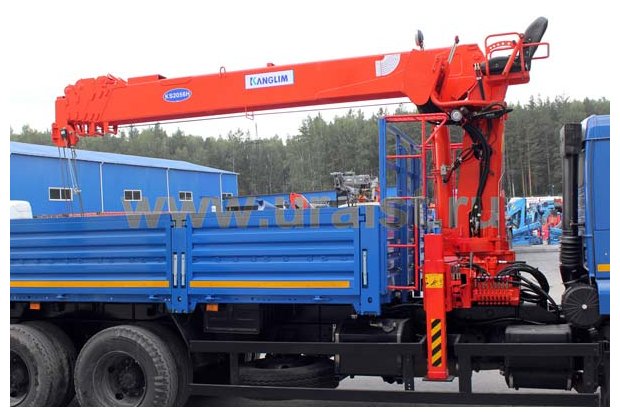 Бортовой с КМУ KS-2056 УСТ 5453 Камаз 65117