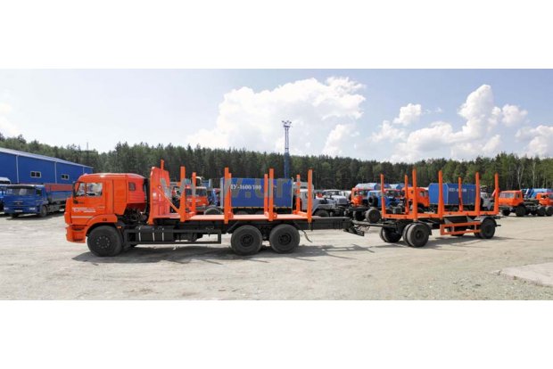 Сортиментовоз Камаз