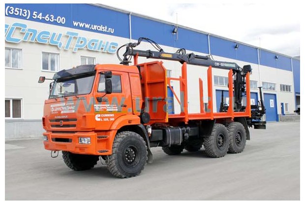Сортиментовоз с СФ-62С Камаз 43118RB