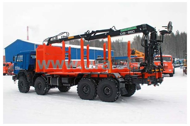 Сортиментовоз с ГМ СФ-85С Камаз 63501-51