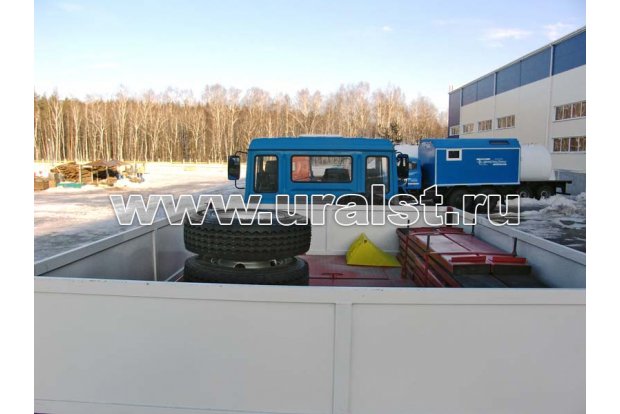 полуприцеп тяжеловоз низкорамный