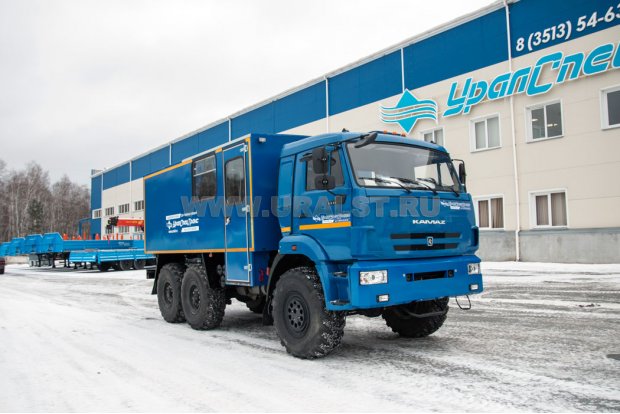 ГПА 6+2 закр. УСТ 5453 Камаз 5350