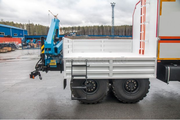 ГПА 5+2 откр. с КМУ ИМ-55 УСТ 5453 Камаз 43118 сп. место