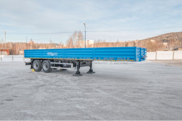 Полуприцеп бортовой ППБ 20Б-21-10 УСТ 9465 385/65 R22,5 высота ССУ 1170 мм